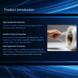 Filme Stretch Transparente de Alta Clareza LLDPE com Moldagem por Sopro para Envio de Eletrônicos de Consumo - Product Image 2