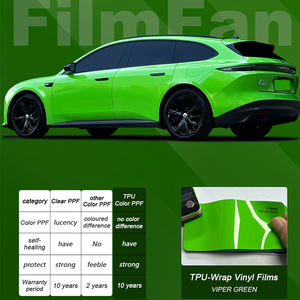 Color Tpu PPF para carrocería de automóvil 360 colores autocuración antiarañazos fabricante OEM envoltura de coche película de vinilo brillante - Product Image 2