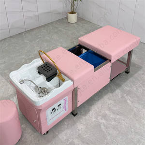 Neues Thai <span class=keywords><strong>Massage</strong></span> Shampoo Bett mit 90L Heiz wassertank Gesichts Wimpern <span class=keywords><strong>Massage</strong></span> tisch Kein Sanitär kopf Wasser therapie Shampoo Bett - Product Image 5