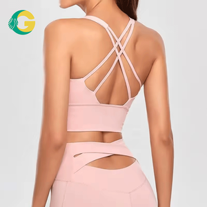 <span class=keywords><strong>Top</strong></span> Deportivo GC 2026 al por Mayor para Gimnasio y Yoga, <span class=keywords><strong>Top</strong></span> Corto sin <span class=keywords><strong>Espalda</strong></span> con <span class=keywords><strong>Espalda</strong></span> Cruzada, <span class=keywords><strong>Top</strong></span> Deportivo de Alto Impacto con Doble Capa - Product Image 1