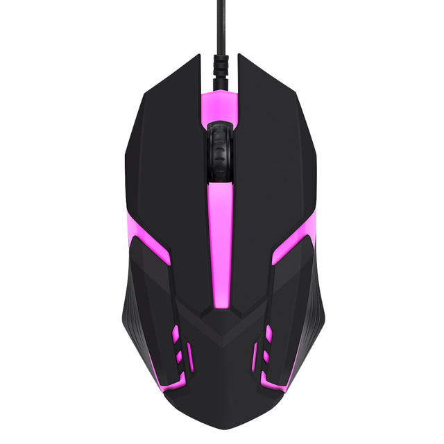 Wired Optical Mouse Computer Accessories Ergonomic Design for Gaming Compatible with Desktop Notebook Laptop Computers