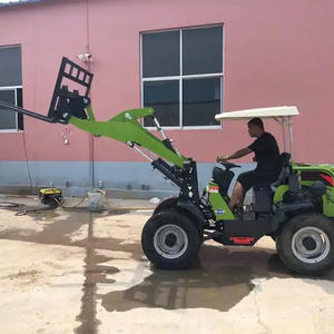 Mini chargeuse sur pneus avec godet Largeur <span class=keywords><strong>90</strong></span> cm Prix à vendre - Product Image 3