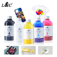L & C Vente Chaude 200ml 805 Premium Pigment Blanc Dtf Encre Dtf Imprimante Encre pour Epson L1800 1390 4720 3200 Dx5 Dx7