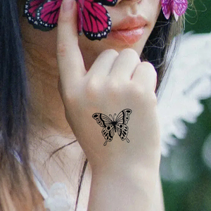 Fabbrica OEM tatuaggi temporanei impermeabili per donne uomini bambini-piccoli modelli Body Art tatuaggio finto tatuaggio temporaneo - Product Image 3