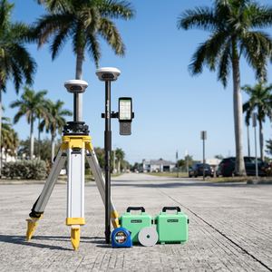 Equipo de Topografía Rentable GNSS de 1408 Canales con Inclinómetro IMU de 60° Compensación y Batería de Larga Duración - Product Image 4