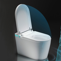 Cuvette de toilette intelligente de norme européenne toilettes automatiques en céramique à double chasse d'eau pour la maison désodorisant la commode P-Trap