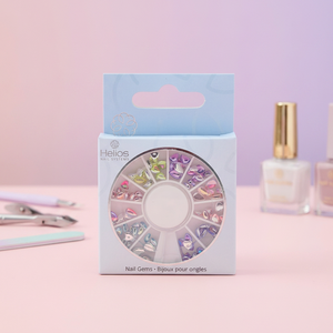 Kit de Gemas de Uñas 3D Estilo Kawaii, Diamantes de Imitación de Oso y Mariposa, Caja de Tamaños Mixtos para DIY, Código de Barras 800307811763 - Product Image 3