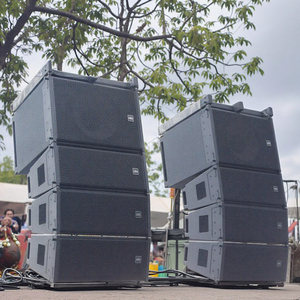 H2A Stage Active Linear Sound System <b>With</b> Built-in <b>Amplifier</b> Module Outdoor Performance <b>Speakers</b> Bars Schools Weddings H2A Stage - Product Image 1