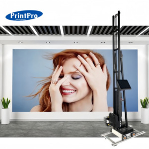 PrintPro Imprimante murale verticale automatique Machine d'impression murale 3D Encre UV Robot Art Mural Peinture murale directe - Product Image 1