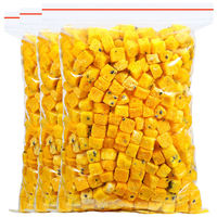 Bulk Groothandelsprijs Gevriesdroogde Passievrucht Kubus Voor Drinken Of Snack Fd Droog Passievruchtenthee