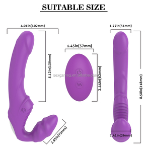 Vibrateur double extrémité en silicone MS Factory <span class=keywords><strong>Direct</strong></span>, jouet sexuel pour adultes conçu pour la masturbation féminine - Product Image 5
