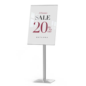 ป้ายโฆษณาอลูมิเนียมพร้อมฐานกันล้ม, ขาตั้งโปสเตอร์เปลี่ยนเร็วสำหรับการส่งเสริมการขายกลางแจ้ง, ลานจอดรถ, พื้นที่ลงทะเบียนงานอีเวนต์ - Product Image 2