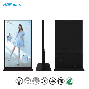 จอแสดงผลดิจิทัลแบบไร้ขอบขนาด 65 75 85 นิ้ว ความละเอียด 4K UHD ระบบแอนดรอยด์ พร้อม WiFi สำหรับโฆษณา รองรับระบบ Cloud CMS Hub - Product Image 1