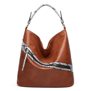 Оптовая продажа, женская сумка-тоут, вместительная сумка, самая популярная сумка Хобо из искусственной кожи
