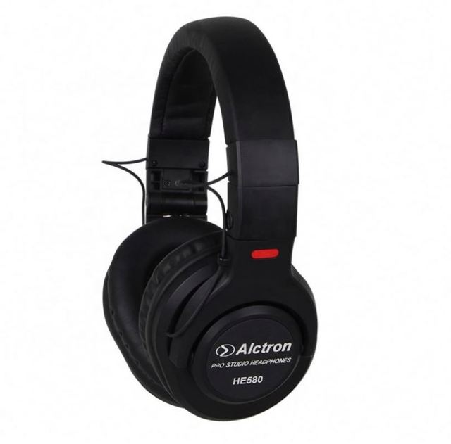 Hifi Stereo Headphone for Professional Studio Monitoring Headset Wired Adjustable Headband Headphones HE580 Alctron Headphones