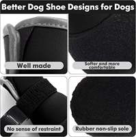Chaussures pour chiens de petite et moyenne taille, dernier design, multicolores, en tissu de combinaison de plongée, imperméables, chaudes, antidérapantes