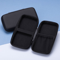 Boîte de rangement pour câbles de données et chargeurs en EVA imperméable & sac à fermeture éclair pour accessoires numériques 3C - Plusieurs tailles