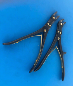 2 Pcs Stille Luer Ruskin Bone Rongeur 9 pouces en acier inoxydable allemand, instruments chirurgicaux orthopédiques réutilisables et autoclavables CE - Product Image 3