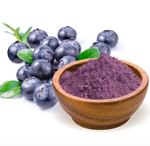 100% натуральный органический экстракт черники в порошке: антиоксидант, поддержка иммунитета и здоровья кишечника, отличный вкус для напитков для взрослых, возможность индивидуального заказа - Product Image 1