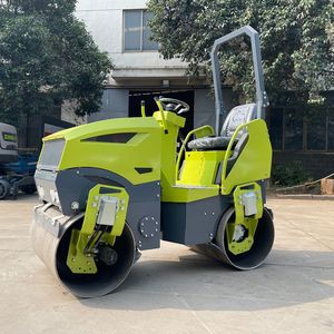 Fabricant chinois de rouleaux vibrants à double tambour mini de 550 kg, 1 tonne, machine de compactage routier, pompe à engrenages, <span class=keywords><strong>moteur</strong></span> Changchai, asphalte - Product Image 6