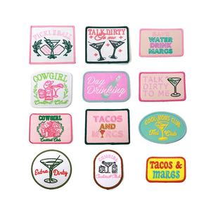 Écussons personnalisés écologiques brodé au fer sur patch personnalisé chapeau Durable coudre sur des patchs de broderie pour les chapeaux - Product Image 4