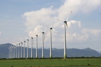 Éolienne 20KW 30KW avec système hybride panneaux solaires pour île isolée, zone sans réseau, générateur d'énergie propre