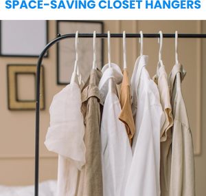 Heavy Duty Accessory <b>Hook</b> Strong Durable Laundry Hanger Space Save Wardrobe Clothing Multifunction Non Slip PP Plastic Bag - Product Image 4
