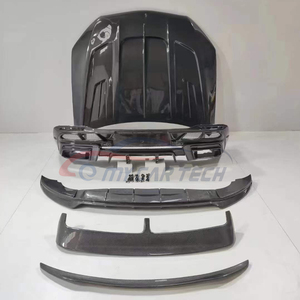 Capot en Fiber de carbone, couvercle de moteur, Spoiler arrière, diffuseur, lèvre avant pour <span class=keywords><strong>GLE</strong></span> W167, Kit de carrosserie <span class=keywords><strong>Mercedes</strong></span> W166 coupé <span class=keywords><strong>Amg</strong></span> <span class=keywords><strong>63</strong></span> <span class=keywords><strong>2021</strong></span> 2016 - Product Image 2