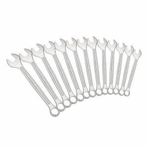 Juego de Llaves Combinadas Usag, Métricas, de Acero al Cromo Vanadio, Doble Extremo Hexagonal, Grado Industrial, Herramientas Manuales 285 P/SE13 - Product Image 1