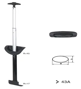 New design telescopic trolley handle luggage replacement spare parts