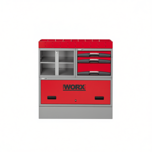 Armario para Herramientas 5006 EF6 Rojo y Gris con Cajones y Puertas para Almacenamiento en Taller - Product Image 2