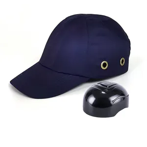 Özel endüstriyel hafif beyzbol kask kabuk ekle CE En812 ABS malzeme güvenlik sert şapka yumru şapka