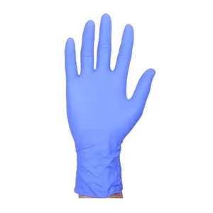 GD1001 Белые Одноразовые Нитриловые Резиновые Порошковые Бесплатные перчатки для чистки экзаменов