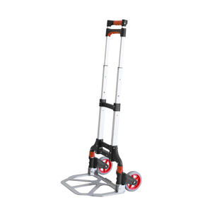 फैशन सस्ते बंधनेवाला पहिएदार कॉम्पैक्ट पोर्टेबल सामान धातु foldable सुपरमार्केट हाथ गाड़ी तह शॉपिंग ट्रॉलियों - Product Image 3