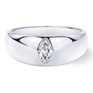 Anillo <span class=keywords><strong>de</strong></span> compromiso clásico <span class=keywords><strong>de</strong></span> cobre con circonita cúbica ovalada para mujer, regalo <span class=keywords><strong>de</strong></span> boda, anillo para el dedo índice, venta al por mayor - Product Image 6