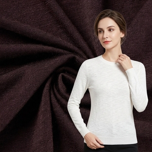 Tissu tricoté 50% Lyocell 50% <span class=keywords><strong>Laine</strong></span> Mérinos Ultra-doux Respirant Léger 150gsm 28S Jersey pour <span class=keywords><strong>Sous</strong></span>-vêtements Premium <span class=keywords><strong>Femme</strong></span> <span class=keywords><strong>et</strong></span> Enfant - Product Image 1