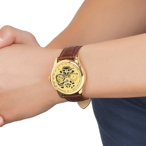 <span class=keywords><strong>Montre</strong></span>-<span class=keywords><strong>Bracelet</strong></span> Homme Wokai à Quartz en Alliage, Luxe Affaires et Sport Décontracté, Mouvement de Pékin - Product Image 4