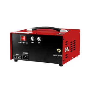 GX-E-CS1-I300bar Duiken Luchtcompressor Hogedruk Draagbare Duikademhaling Voor Duiken 12V Ac Compressor Tuxing Pcp Air Com