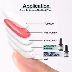 Salon 15ml móng tay Bonder UV Gel cân bằng pH Nail Prep dehydrator không có axit miễn phí Vegan Acrylic bột mồi - Product Image 6
