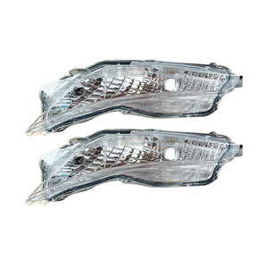 Luces antiniebla delanteras para Toyota Camry 2015 2016 2017 versión estadounidense, lente transparente, material plástico, luz diurna, par - Product Image 1