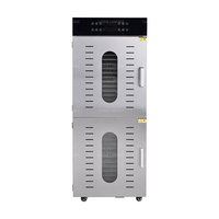 Commercieel Gebruik Digitale Controle Voedsel Dehydrator Met 32 Trays Op Verkoop Fruit & Groente Machine