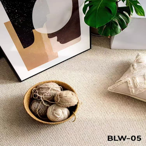 Thảm trải sàn len pha màu trơn tối giản, kích thước tùy chỉnh, chất liệu dày dặn, mềm mại, hiện đại, thích hợp cho phòng khách - Product Image 3