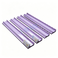 Support magnétique en bois brillant pour tuiles de mahjong américaines, motif festonné personnalisé, couleur lavande