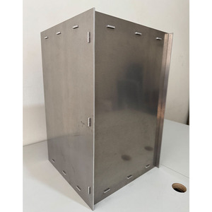 Handmade nhôm đinh tán Hộp bảng đương đại tấm kim loại nghệ thuật đồ nội thất - Product Image 3