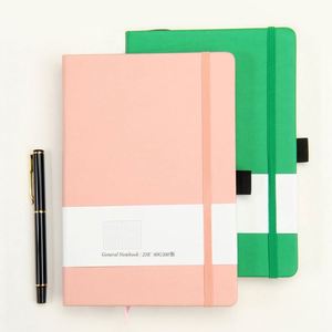 Cuaderno de Cuero PU con Logotipo Grabado, Páginas Punteadas, Cierre Elástico, Tamaños A4, A5 y A6, Regalo Promocional para Empresas - Product Image 4