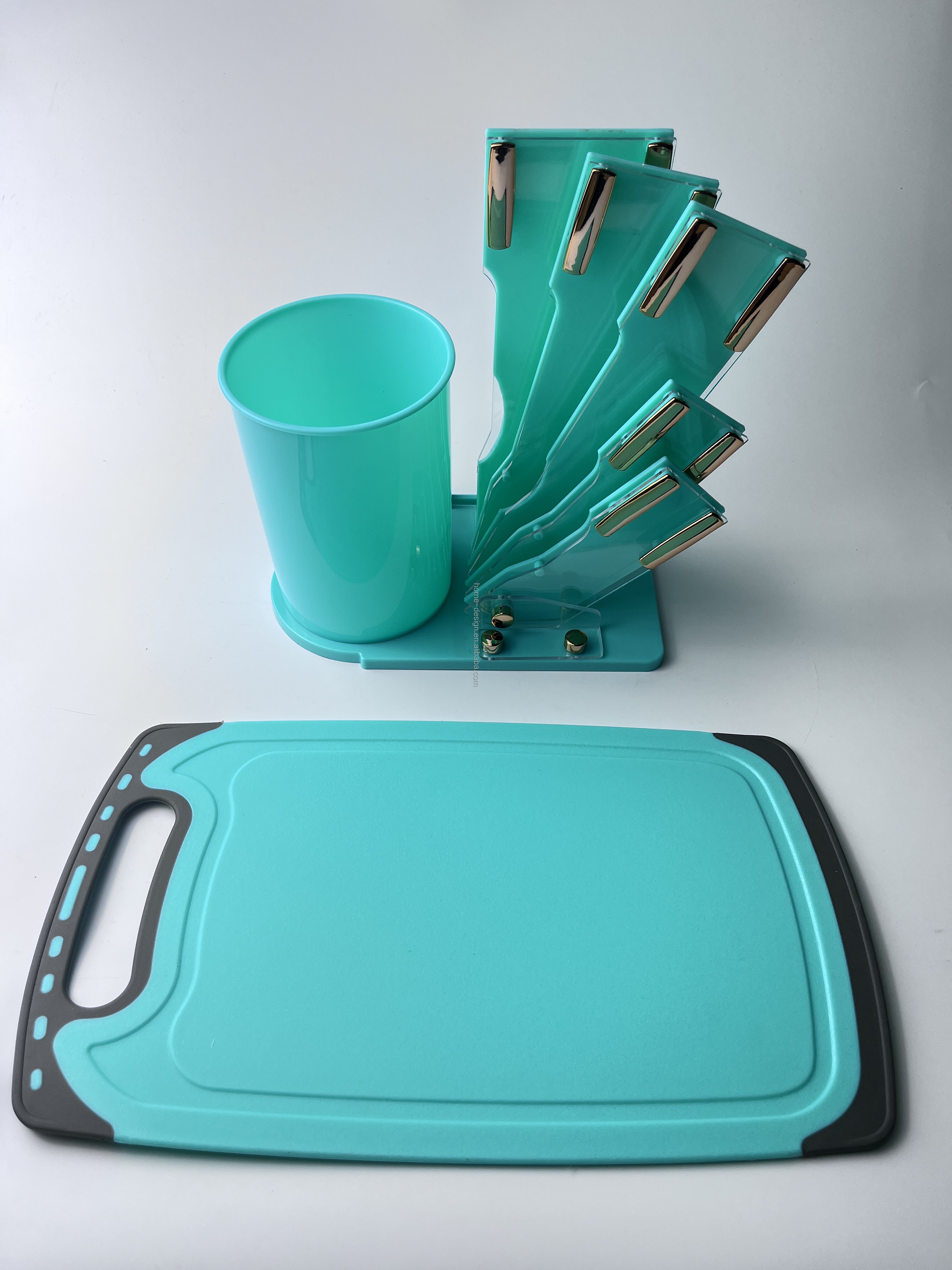 19pcs Silicone Non-Stick Kitchen Utensil Set with Handle Including Spatula and Spoon Essential Cooking Tools for Knife Sets · image 5