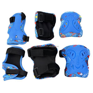 للبيع بالجملة واقي لوح تزلج جديد عالي الجودة 6-واقي لمعصم الكوع للركبة-للتزلج في الربيع - Product Image 2