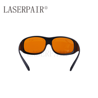 Lunettes de sécurité laser Q-Switched 532nm 1064nm certifiées CE, anti-rayures, monture intégrale pour appareils laser médicaux