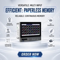 Enregistreur de données de température industriel sans papier MPR5000ST de haute qualité, écran tactile LCD 7'', Ethernet/RS485/USB/OEM/ODM CE