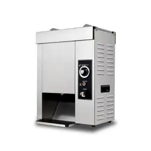 Electric Vertical Hamburger Bread Heater Heating Thickness Adjustable Mini Hamburg Embryo Heater Machine